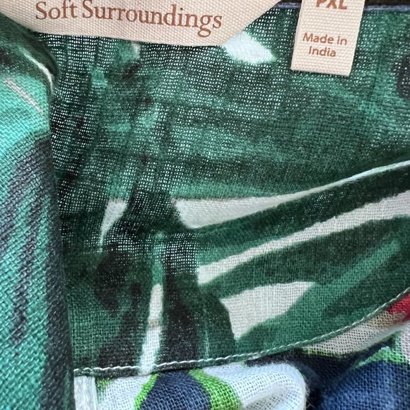 Soft Surroundings - Tunic Floral with Beading - PXL Petite XL - Picture 14 of 14